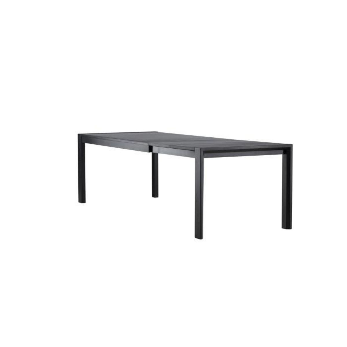 Paris Prix Table à Manger Extensible en Bois  Slider  170-250cm Noir
