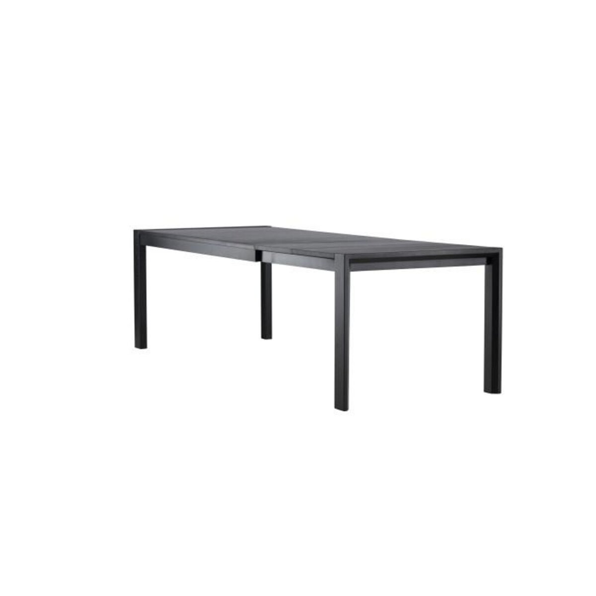 Paris Prix Table à Manger Extensible en Bois  Slider  170-250cm Noir