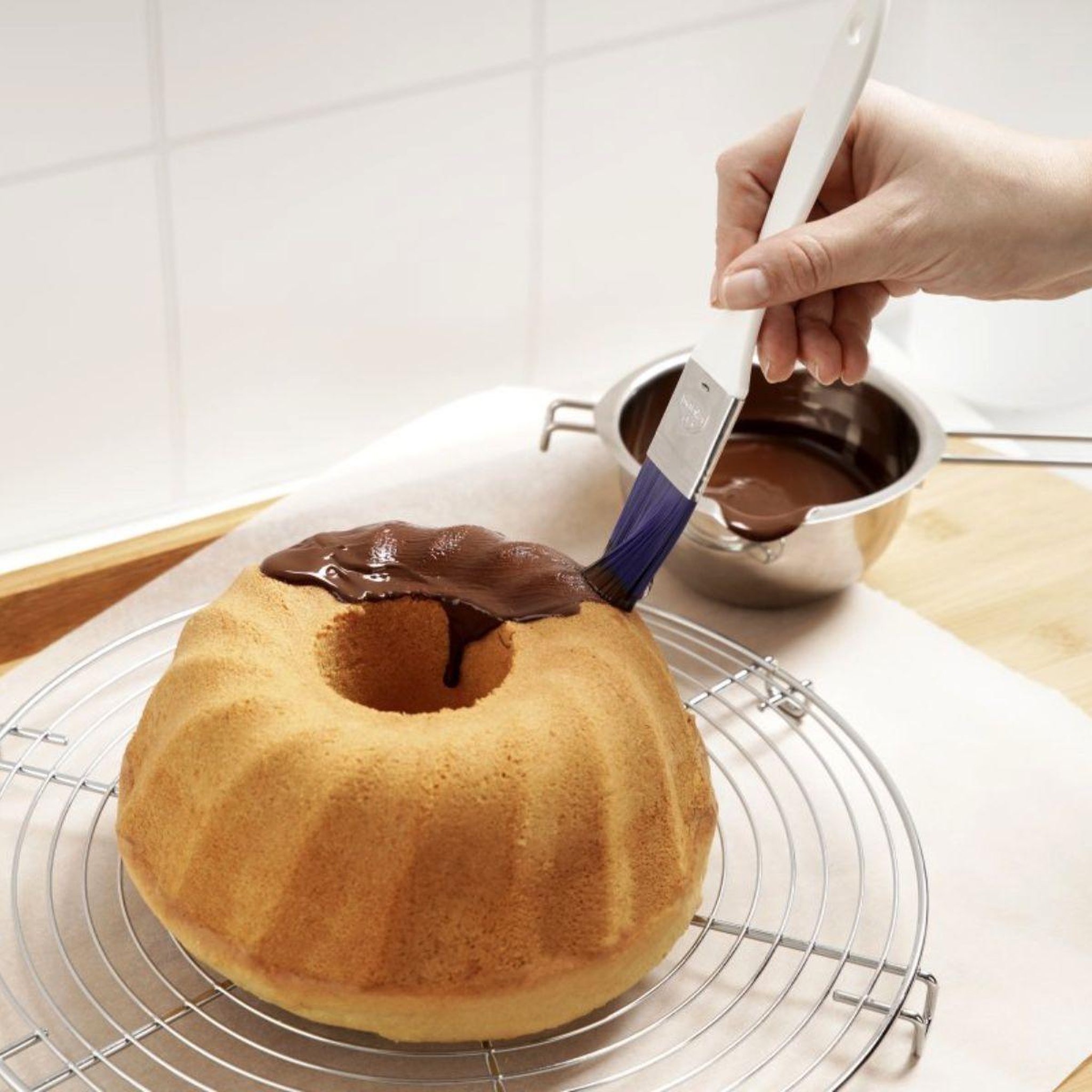 Voir la diapositive 4 : DR.OETKER Pinceau de cuisine et de pâtisserie antiadhésif de 20 cm dr. Oetker divers
