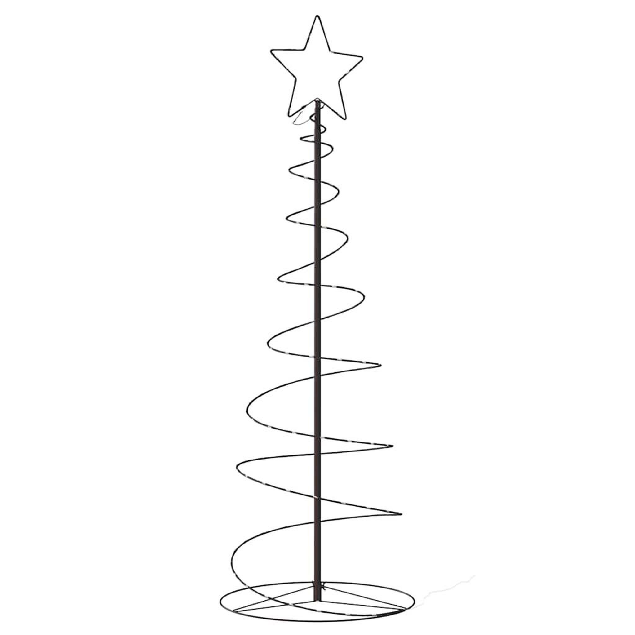 Voir la diapositive 5 : VIDAXL Sapin de Noël a LED 100 LED blanc chaud 150 cm