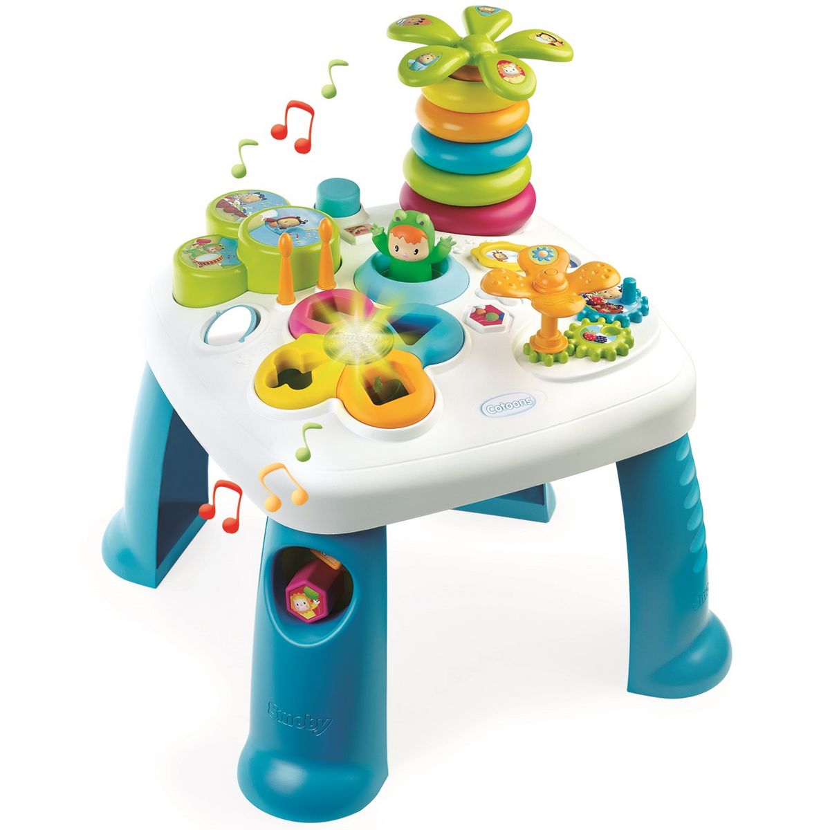 SMOBY Table d'activités Cotoons Bleue