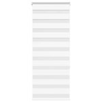 VIDAXL Store zebre blanc 60x150 cm largeur du tissu 55,9 cm polyester