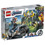 Voir la diapositive 1 : LEGO Super Héros Marvel 76142 - L'Attaque du Speeder Bike des Avengers 
