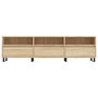 Voir la diapositive 5 : VIDAXL Meuble TV chene sonoma 150x30x44,5 cm bois d'ingenierie