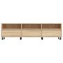 Voir la diapositive 5 : VIDAXL Meuble TV chene sonoma 150x30x44,5 cm bois d'ingenierie
