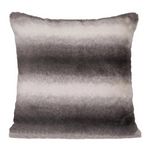 ATMOSPHERA Coussin Imitation Fourrure  Grizzli  45x45cm Gris