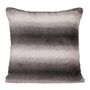 Voir la diapositive 1 : ATMOSPHERA Coussin Imitation Fourrure  Grizzli  45x45cm Gris