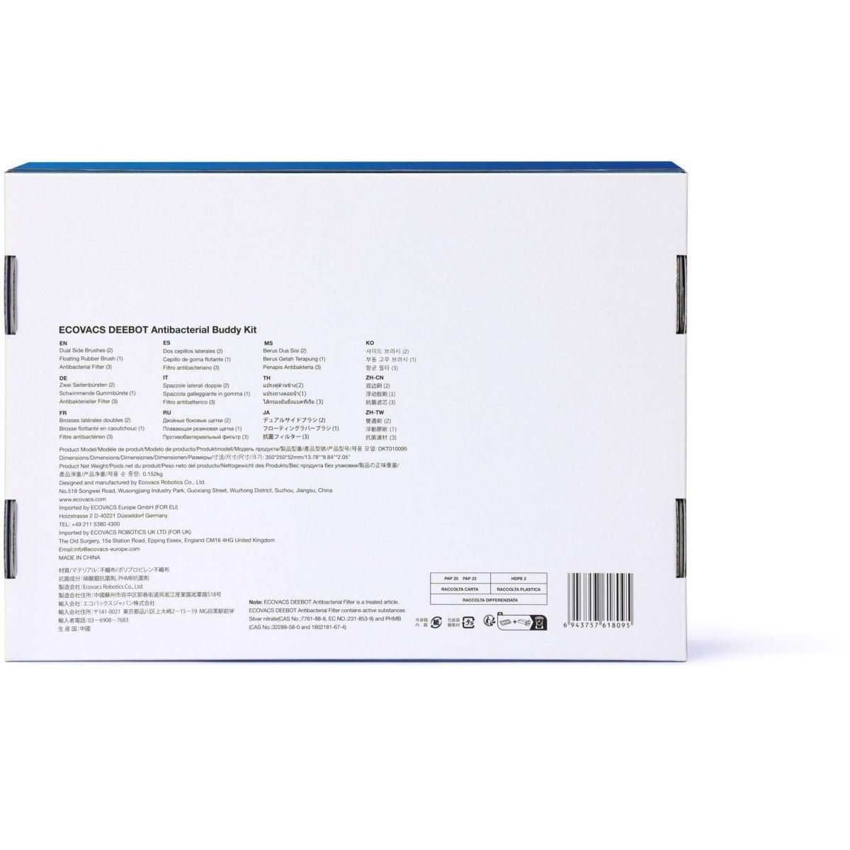 ECOVACS Kit accessoires pour Deebot T20 Omni