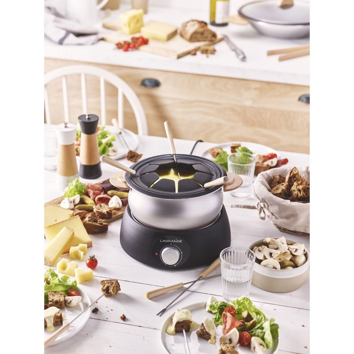 LAGRANGE Fondue Fondue Classic bois clair 8 pers 349015