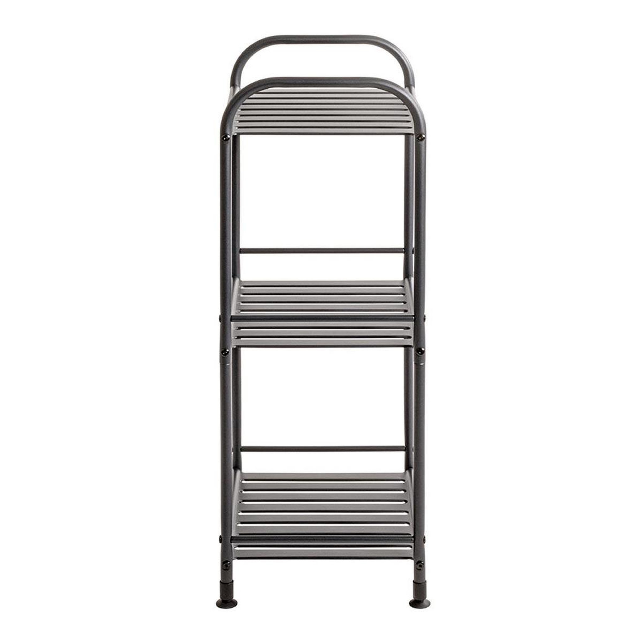 Voir la diapositive 3 : Paris Prix Étagère design 3 niveaux  bonnie  78cm anthracite