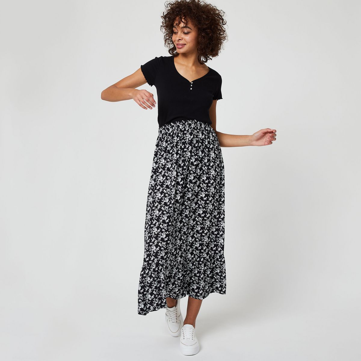 IN EXTENSO Jupe femme Noir taille M