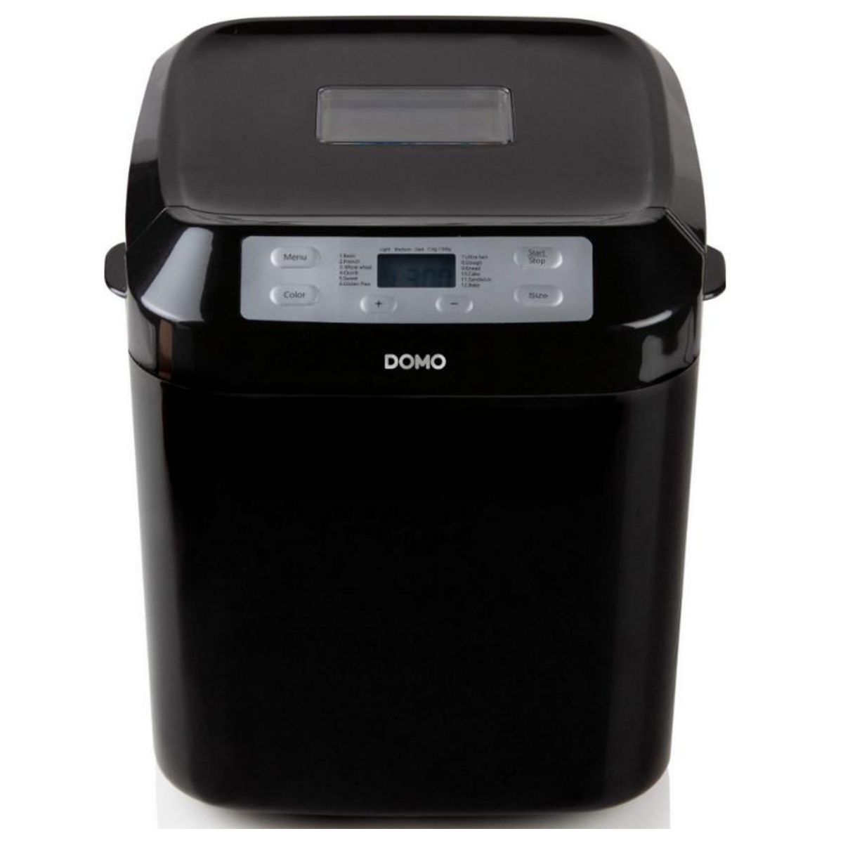Domo Machine à pain 1kg 550w noir - b3974