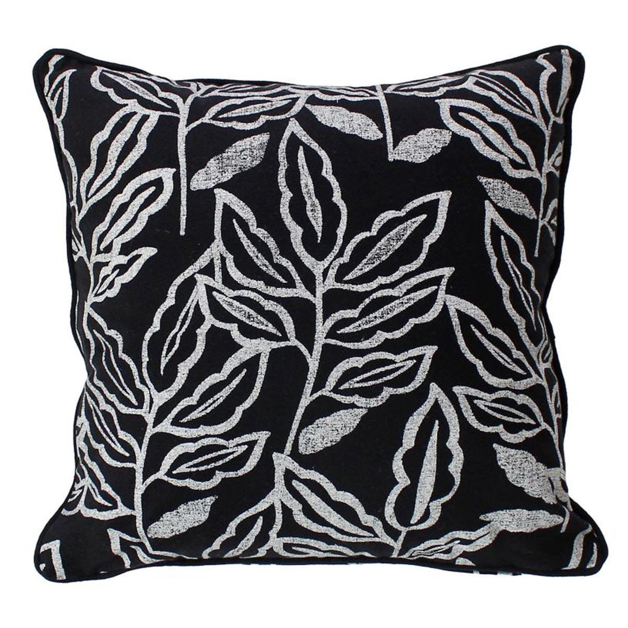 ENJOY HOME Coussin déco à motifs  lodge  40x40cm noir & blanc