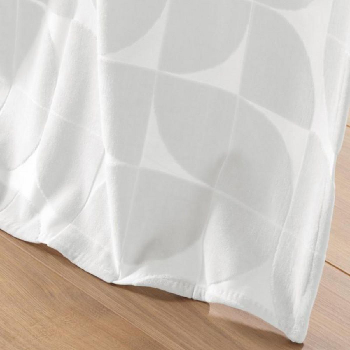 Paris Prix Rideau à Œillets en Velours  Geolia  135x260cm Blanc