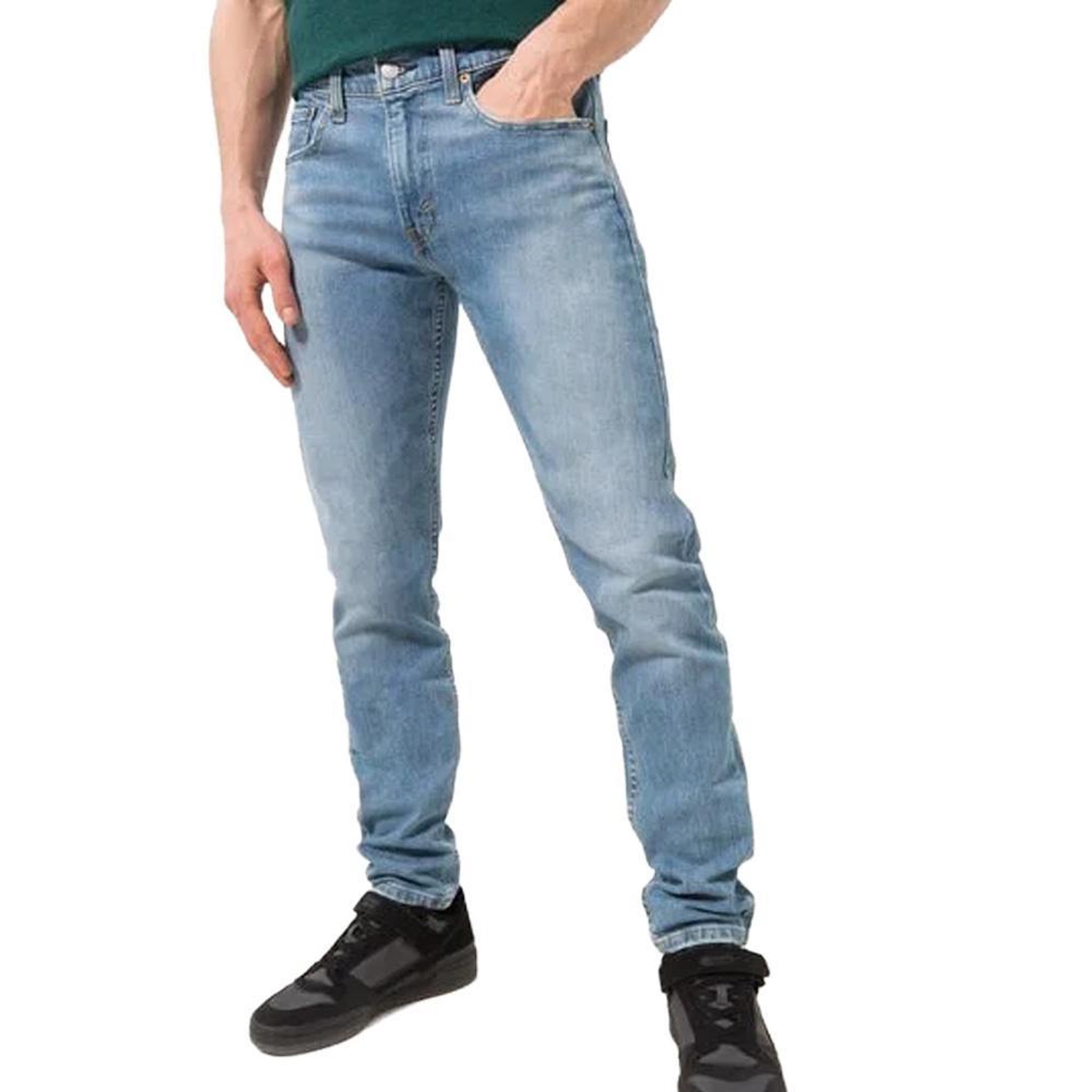 Voir la diapositive 2 : Levi's Jean slim bleu clair homme levi's 512 taper