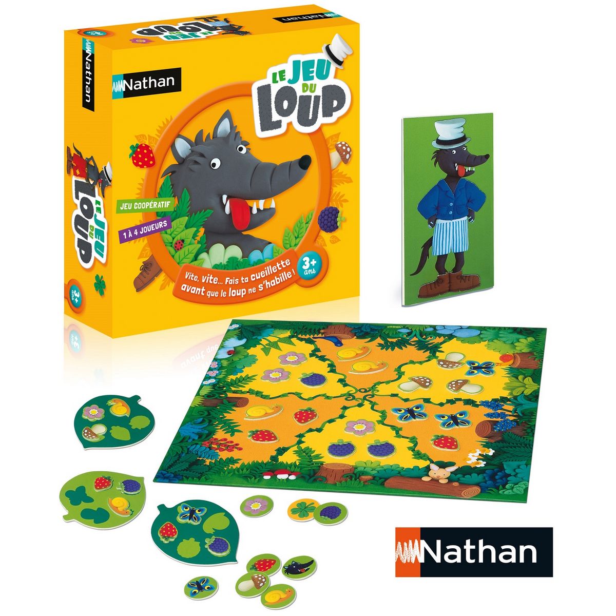 NATHAN Jeu du loup Jeu de société 
