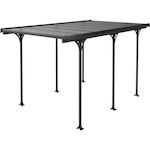 Habitat et Jardin Carport voiture  Denver  - 5.02 x 3.13 x 2.05 m - Transparent / Noir