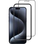 ADEQWAT Protège écran iPhone 16 Pro Max anti lumière bleu