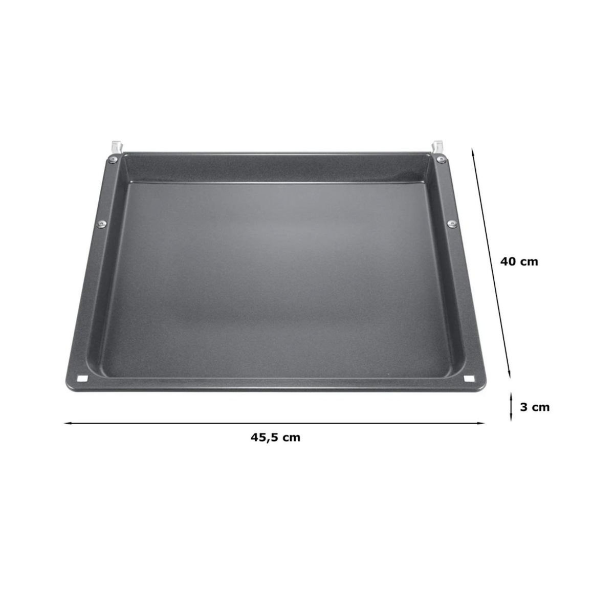 BOSCH Lèchefrites en inox émaillée - HEZ541000