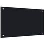 Voir la diapositive 4 : VIDAXL Dosserets de cuisine 2 pcs noir 70x40 cm verre trempé