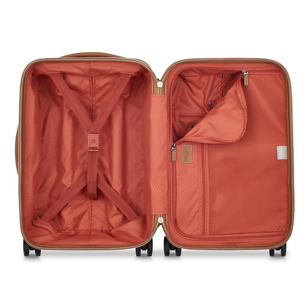 Delsey Valise cabine rigide Chatelet Air 2.0 TSA polycarbonate 55cm