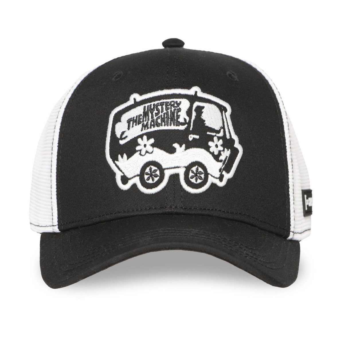 CAPSLAB Casquette trucker prenium semi curved Logo Bakugo