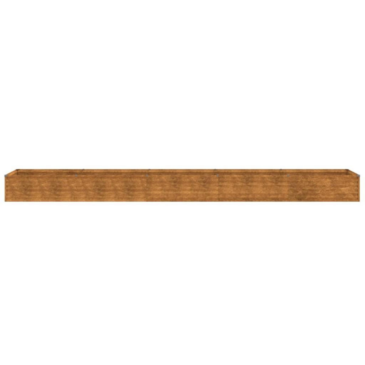 VIDAXL Lit sureleve de jardin 482x50x36 cm acier corten