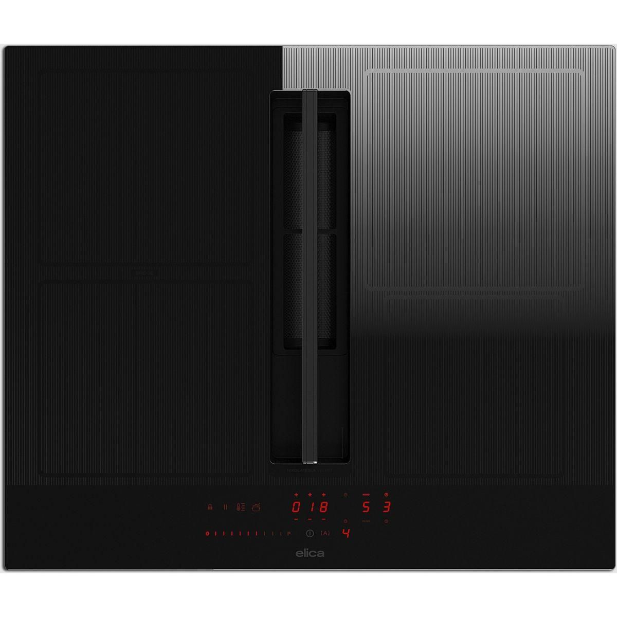 ELICA Plaque induction aspirante NIKOLATESLA VELVET BL/F BO/72