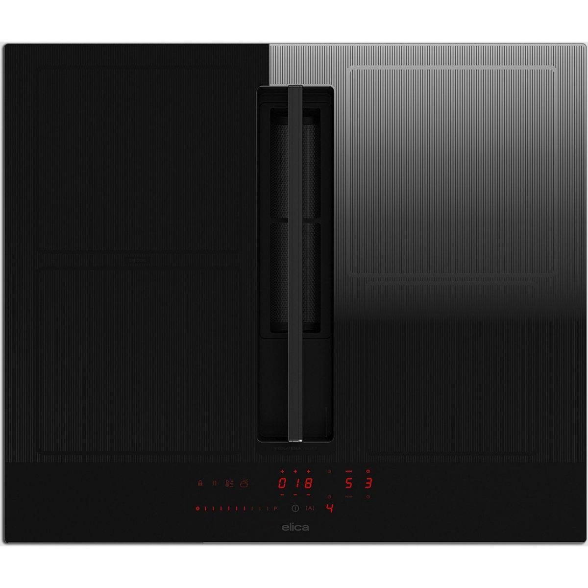 ELICA Plaque induction aspirante NIKOLATESLA VELVET BL/F BO/72