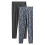 Voir la diapositive 2 : IN EXTENSO Lot de 2 leggings fille