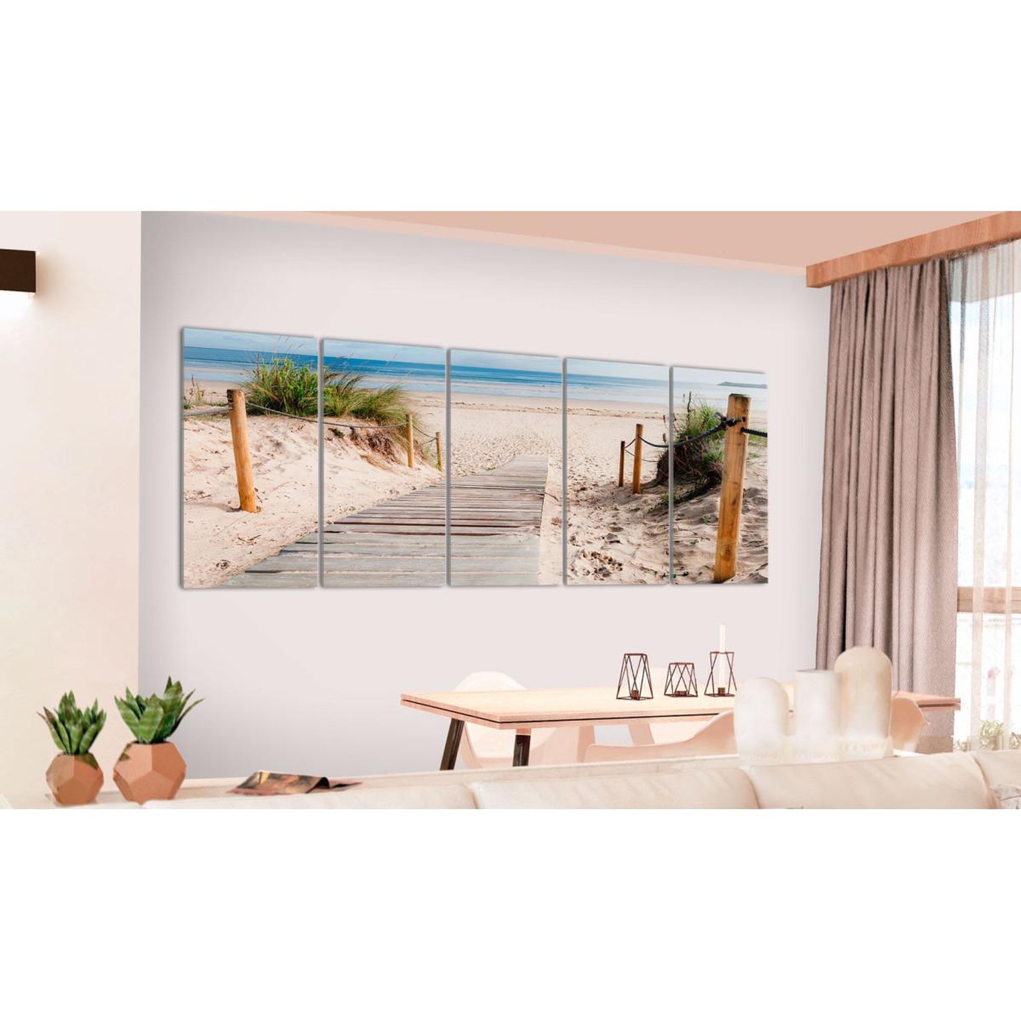Voir la diapositive 2 : Paris Prix Tableau imprimé  beach after rain