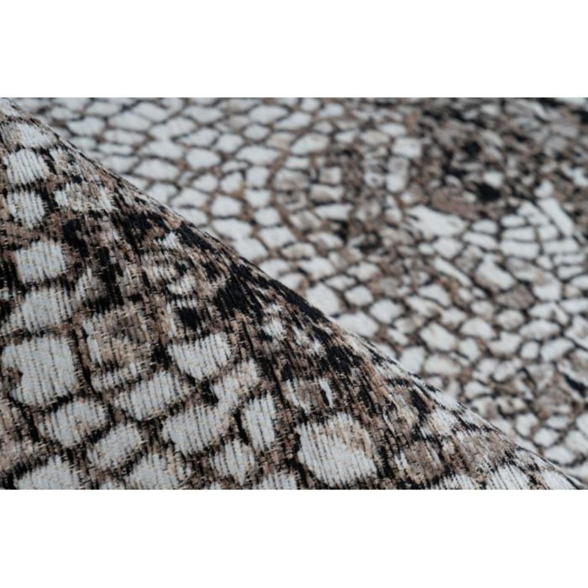 Paris Prix Tapis Vintage à Poils Courts  Iglesia  Taupe