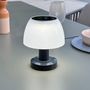 Voir la diapositive 3 : Lumisky Lot de 4 lampes de table solaire LUMINA Blanc Plastique H13.5 cm