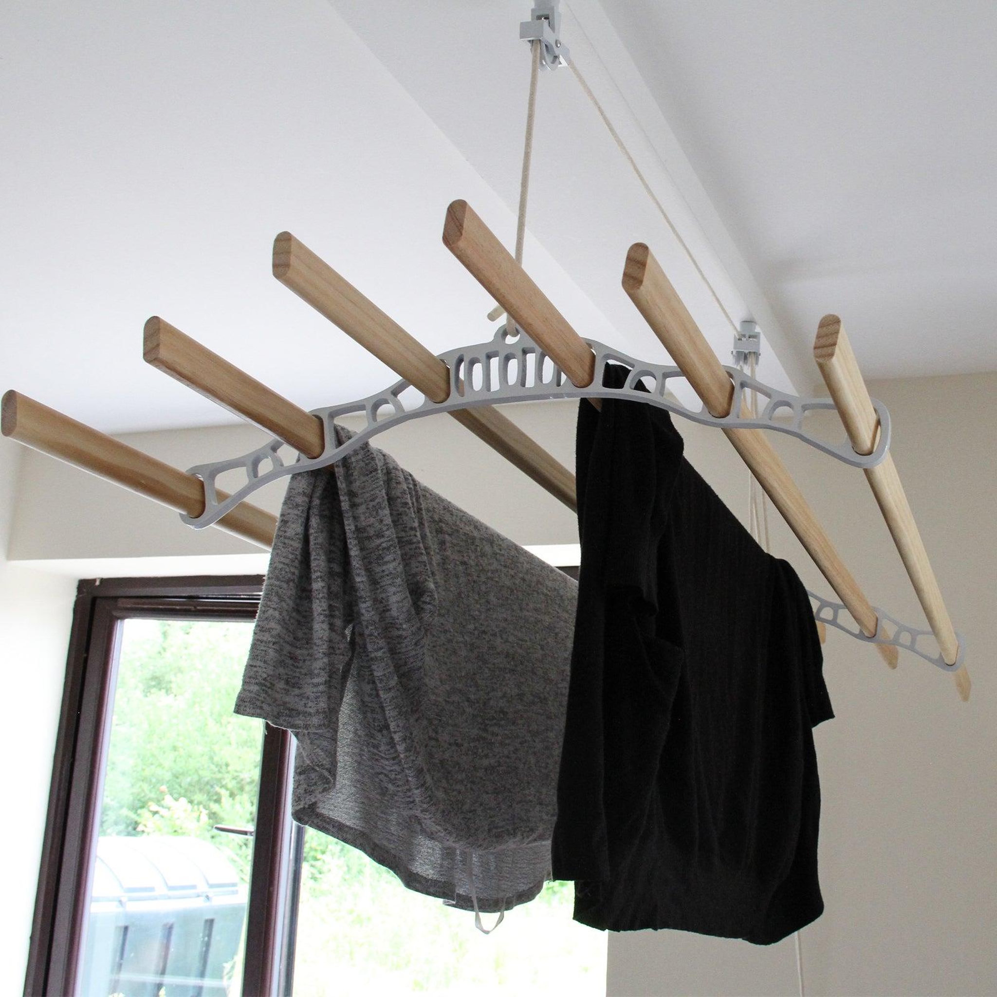 Voir la diapositive 2 : Monster Étendoir à Linge Suspendu Blanc