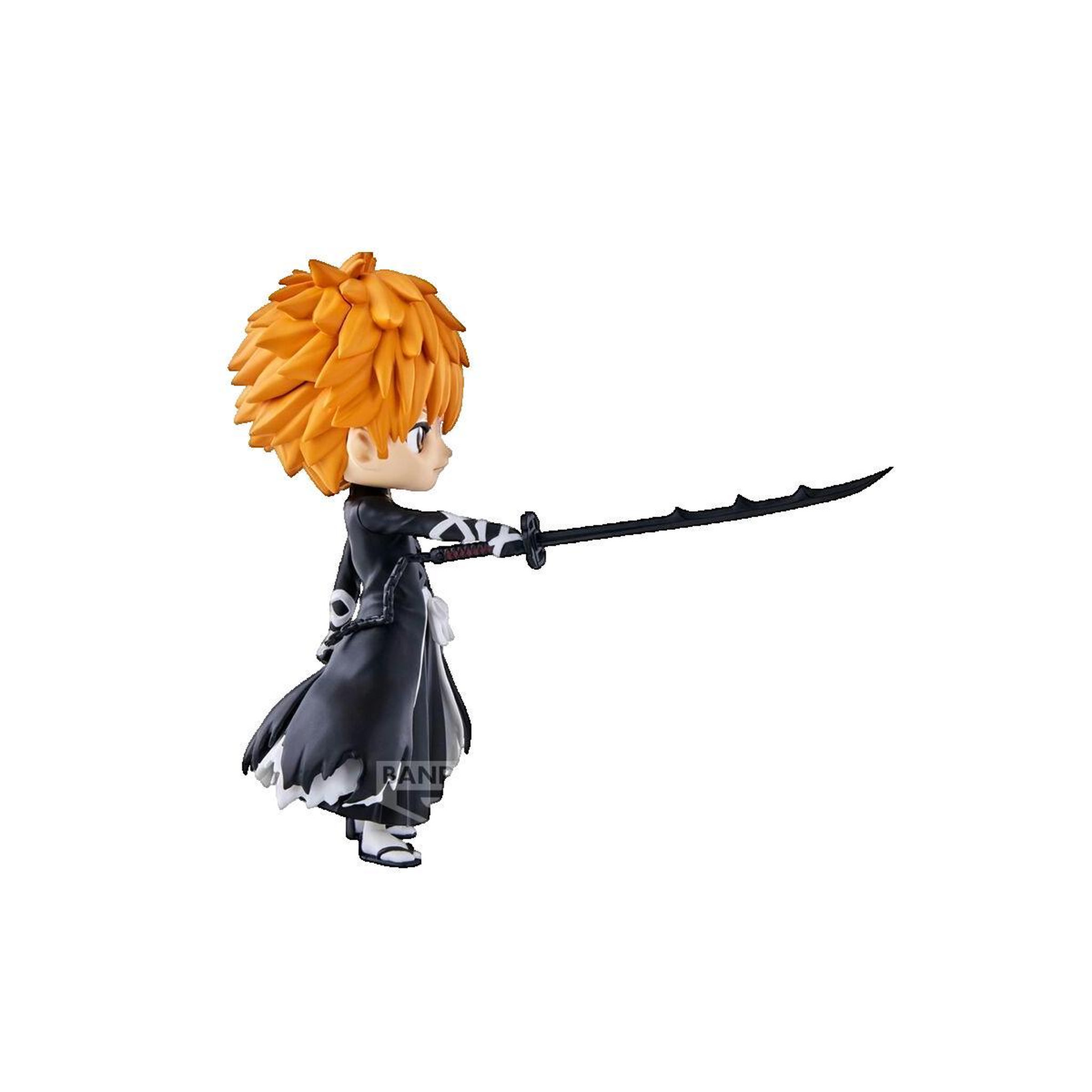 Voir la diapositive 2 : BANPRESTO Figurine Banpresto Ichigo Kurosaki Q Posket cheveux orange