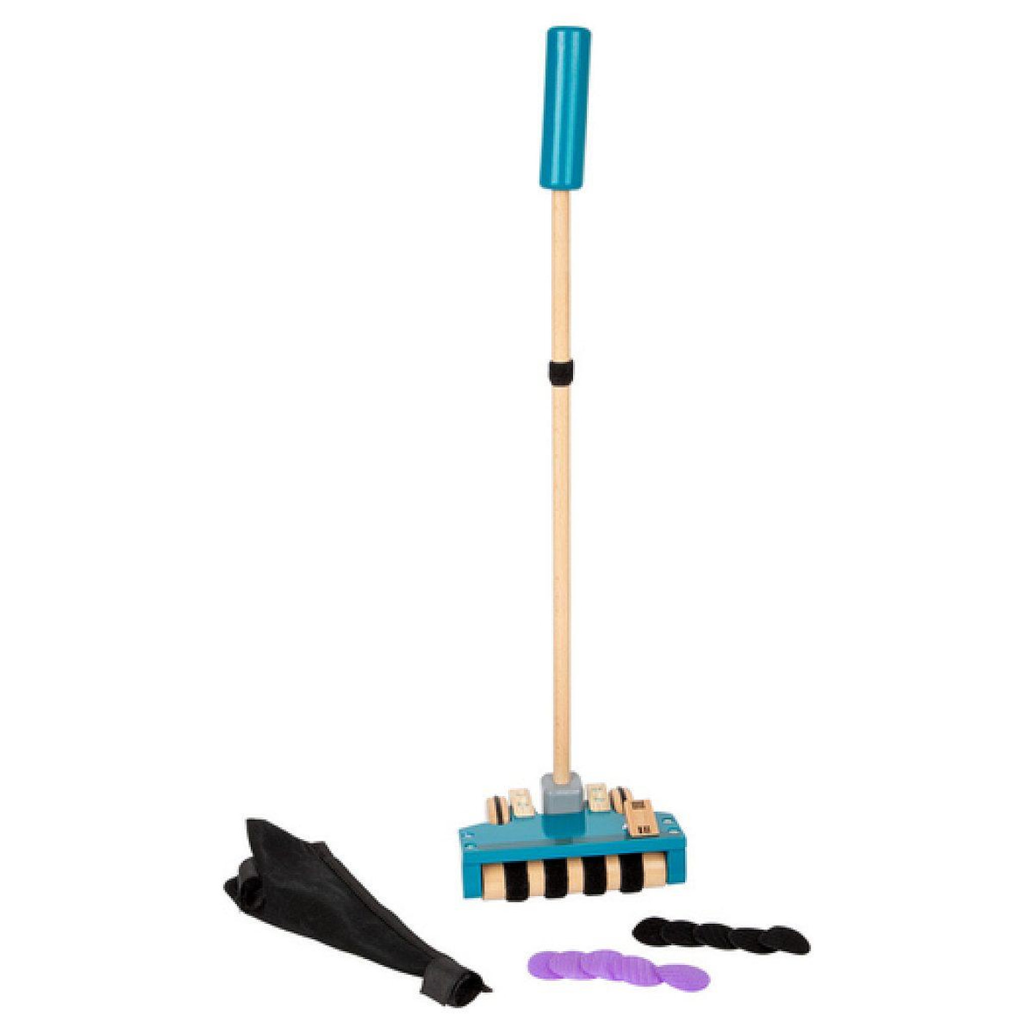 Voir la diapositive 3 : SMALLFOOT Aspirateur en bois - Jouet a pousser