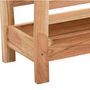 Voir la diapositive 5 : VIDAXL Porte-revues 40x26,5x38,5 cm Bois massif de noyer
