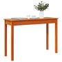Voir la diapositive 4 : VIDAXL Table console marron miel 110x40x75 cm bois massif de pin