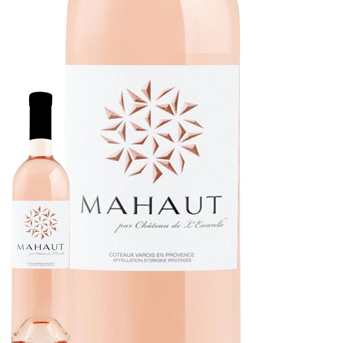 Domaine de l'Escarelle Coteaux-Varois-En-Provence Cuvée Mahaut Rosé 2015
