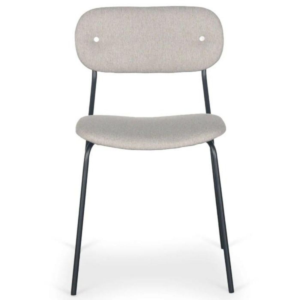 Paris Prix Lot de 8 Chaises Design  Tyler  80cm Beige