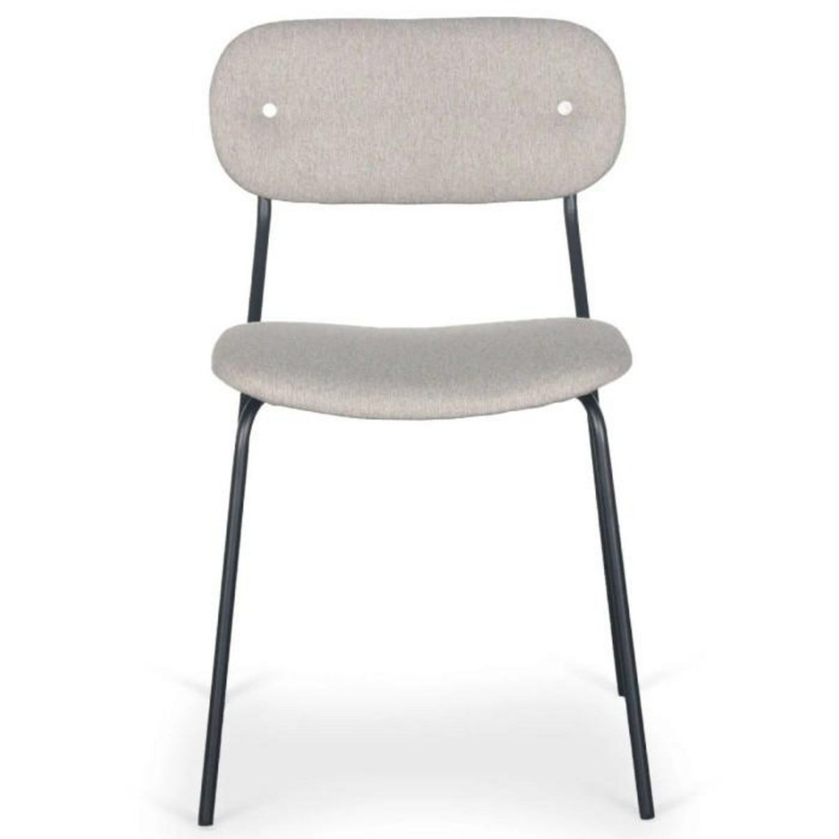 Paris Prix Lot de 8 Chaises Design  Tyler  80cm Beige