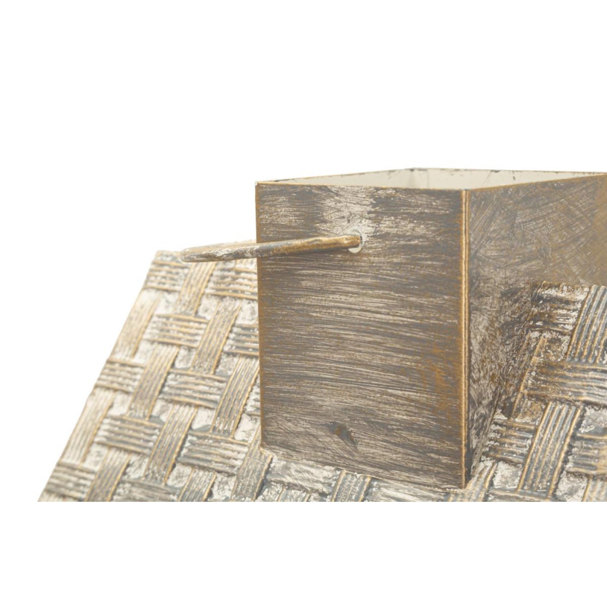 Voir la diapositive 5 : Paris Prix Lot de 2 Lanternes en Bois  Home  55cm Blanc