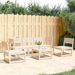 VIDAXL Salon de jardin 5 pcs bois de pin massif