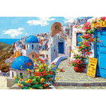 Castorland Puzzle 2000 pièces : Santorin au printemps
