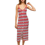 Pepe Jeans Robe Tricot Rouge/Blanc/Bleu Femme Pepe jeans Frida. Coloris disponibles : Rouge