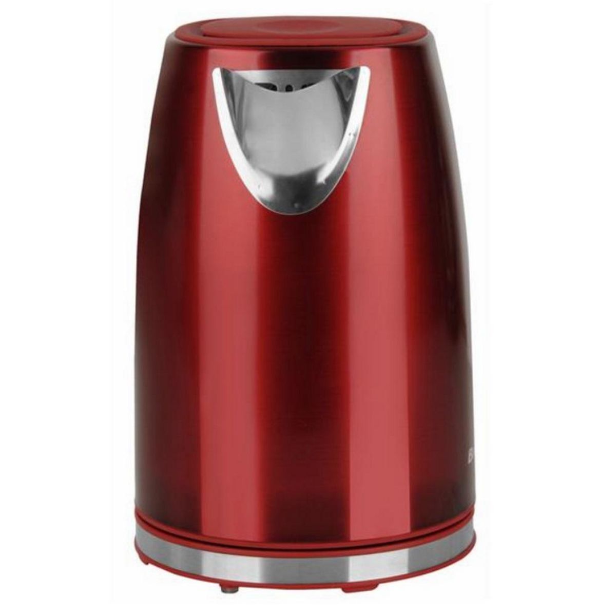 BRANDT Bouilloire sans fil 1.7l 2200w rouge/inox - BO1703R