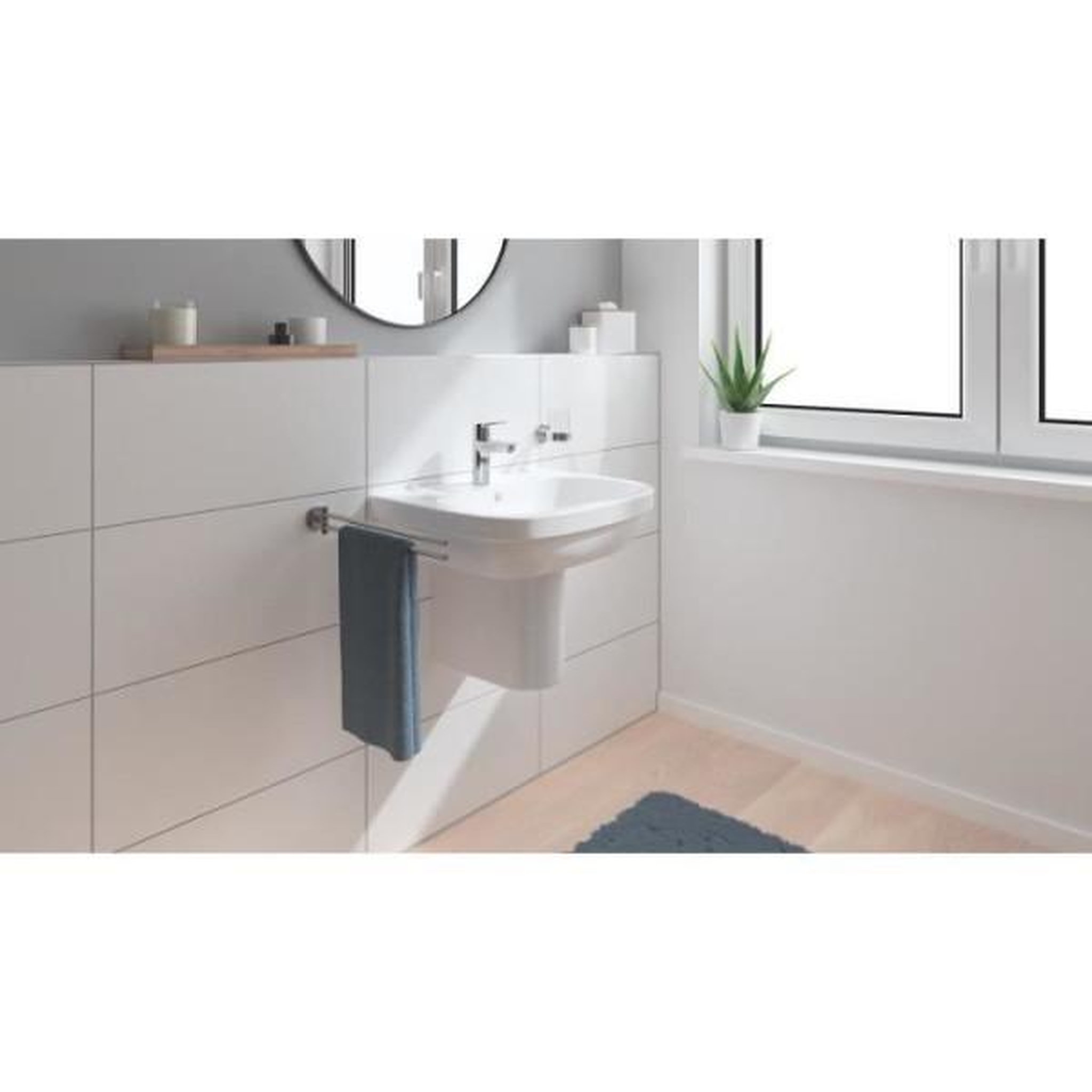 Voir la diapositive 4 : Grohe Mitigeur lavabo monocommande chromé - grohe - start - economie d'eau - garantie 5 ans - pieces