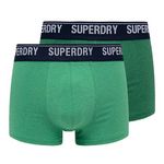 SUPERDRY Lot x2 Boxers  Homme Superdry M3110346A. Coloris disponibles : Vert