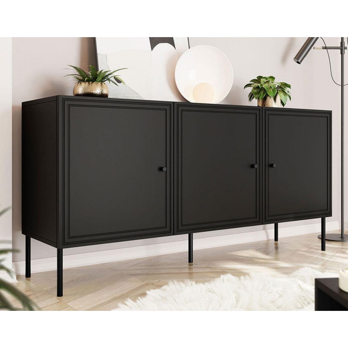 BEST MOBILIER Lavaggi - buffet bas - 150 cm