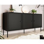 Voir la diapositive 6 : BEST MOBILIER Lavaggi - buffet bas - 3 portes - 150 cm